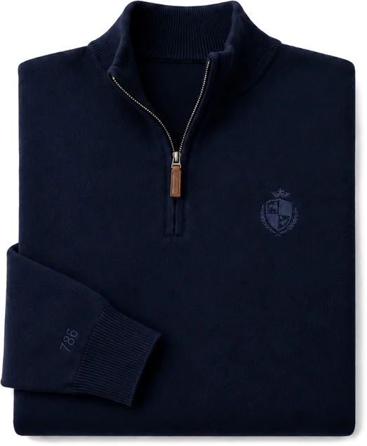 Cash Quarter-Zip, Folded