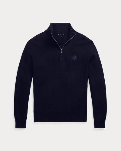 Cash Quarter-Zip detail